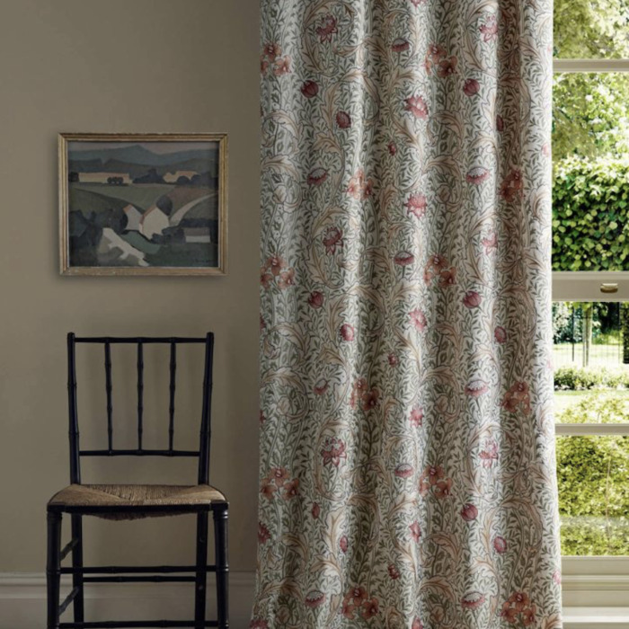 Wild tulip vine emb fabric product detail