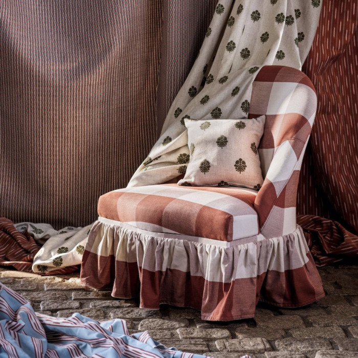 Madras fabric product detail